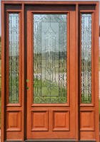 mahogany doors